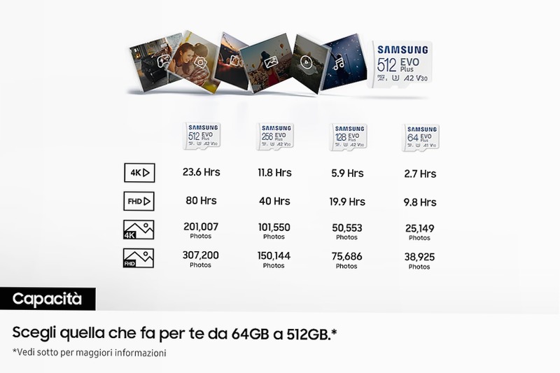 EVO Plus microSD 256GB - Velocità e Affidabilità