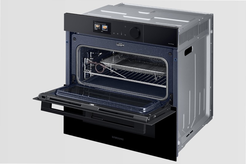 Forno a Vapore BESPOKE Dual Cook Flex™ Steam Serie 6 76 Nero