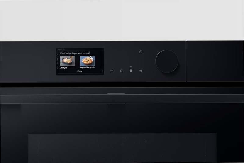 Forno a Vapore BESPOKE Dual Cook Flex™ Steam Serie 6 76 Nero