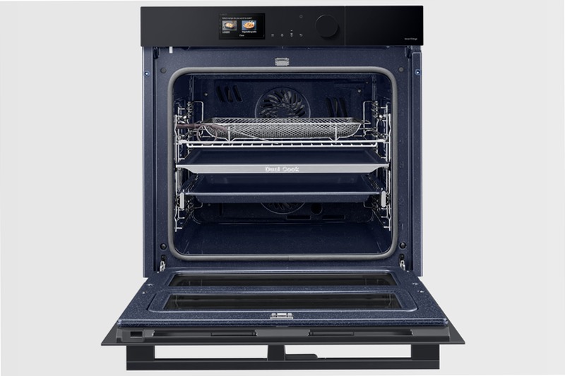 Forno a Vapore BESPOKE Dual Cook Flex™ Steam Serie 6 76 Nero
