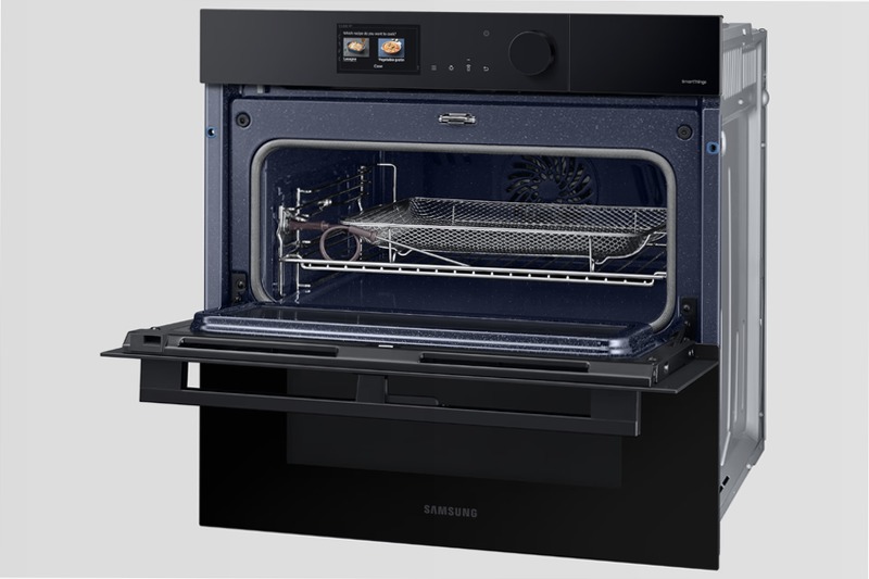 Forno a Vapore BESPOKE Dual Cook Flex™ Steam Serie 6 76 Nero