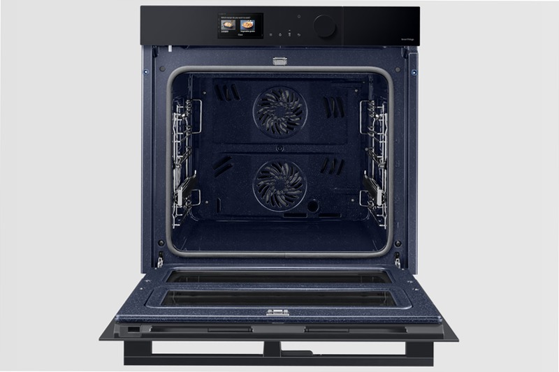 Forno a Vapore BESPOKE Dual Cook Flex™ Steam Serie 6 76 Nero