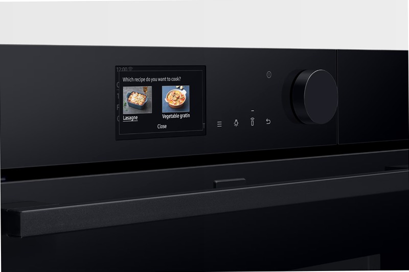Forno a Vapore BESPOKE Dual Cook Flex™ Steam Serie 6 76 Nero