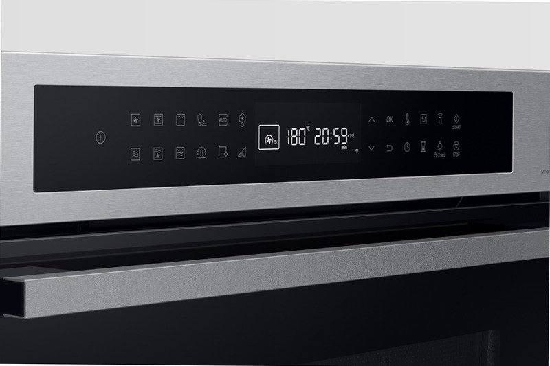 Forno Compatto Combi Steam NQ5B4363EBS | Samsung IT 50 A Acciaio
