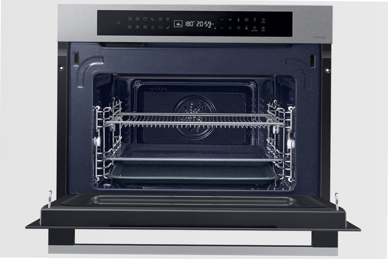 Forno Compatto Combi Steam NQ5B4363EBS | Samsung IT 50 A Acciaio