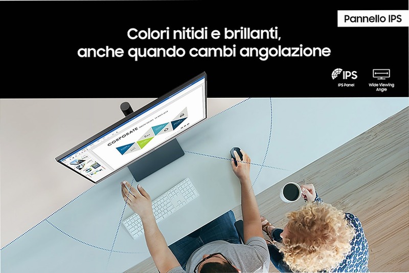 Monitor LED Serie S43UF da 24" Full HD Flat LS24F430UAUXEN | Samsung Italia