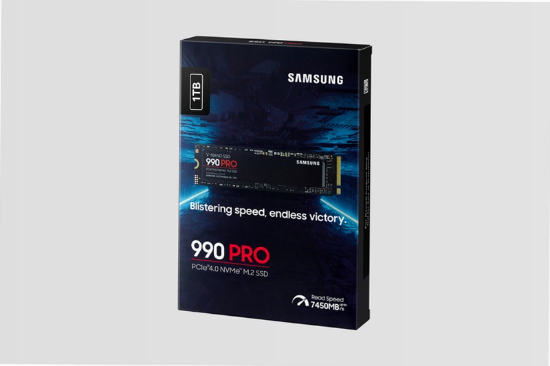 990 PRO NVMe M.2 SSD 1TB 1600MB/s 7450MB/s