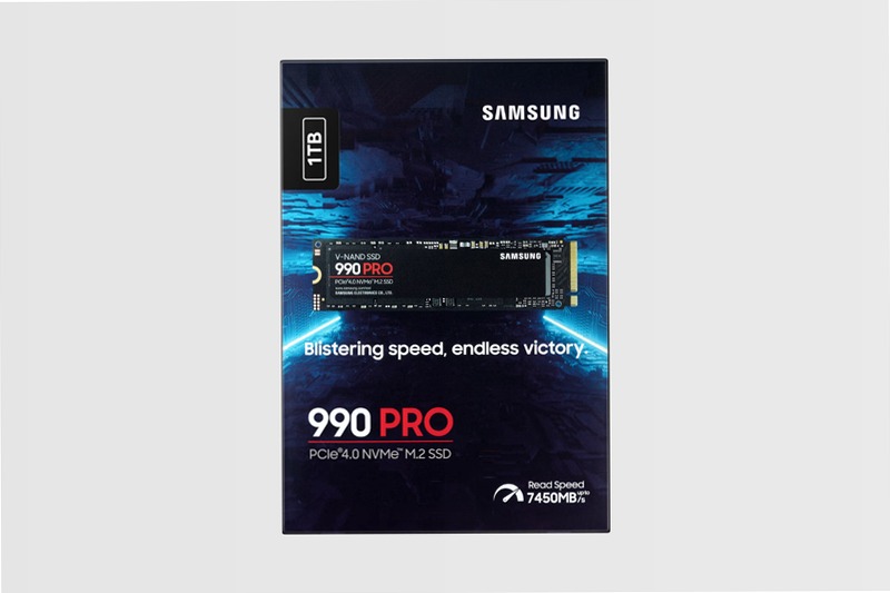 990 PRO NVMe M.2 SSD 1TB 1600MB/s 7450MB/s
