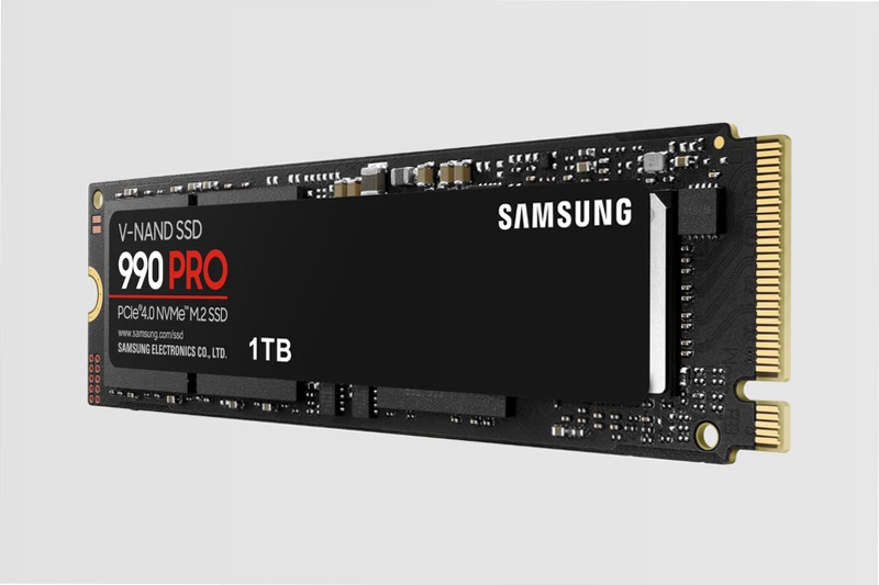990 PRO NVMe M.2 SSD 1TB 1600MB/s 7450MB/s