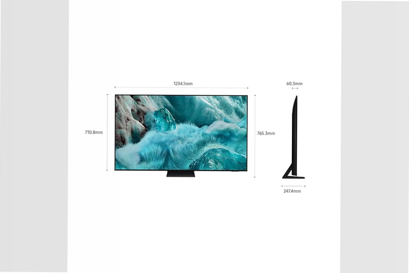 55" QLED Q7F5 4K Vision AI Smart TV Nero