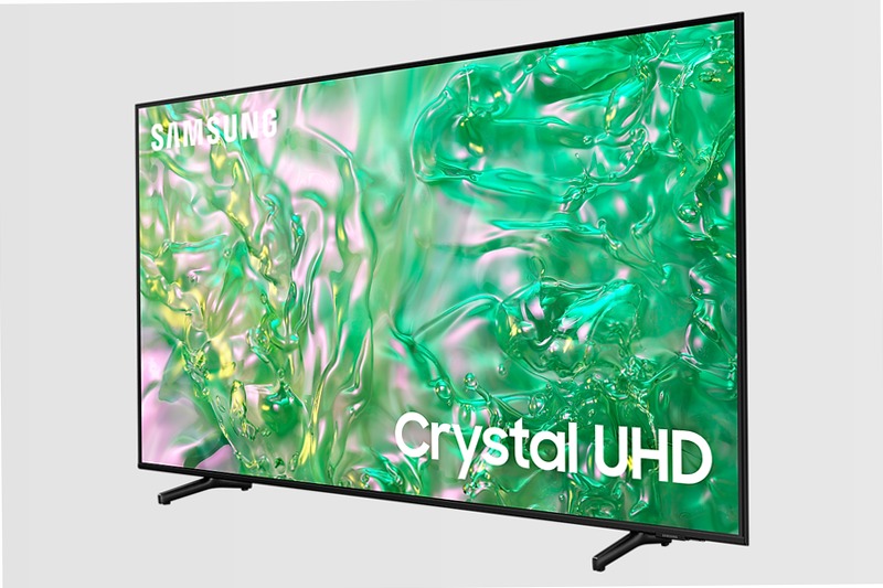 Crystal UHD 4K 50" DU8070 TV 2024 Nero