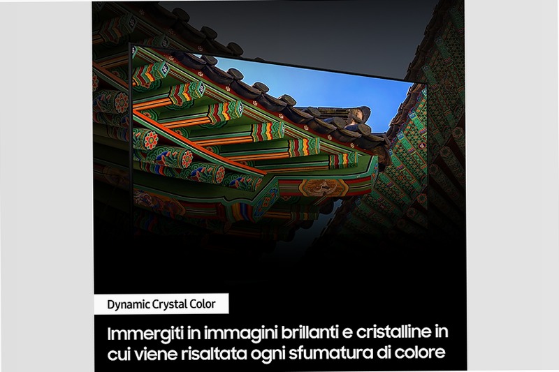 Crystal UHD 43'' DU8570 - Sfoglia la Perfezione Grigio 4K