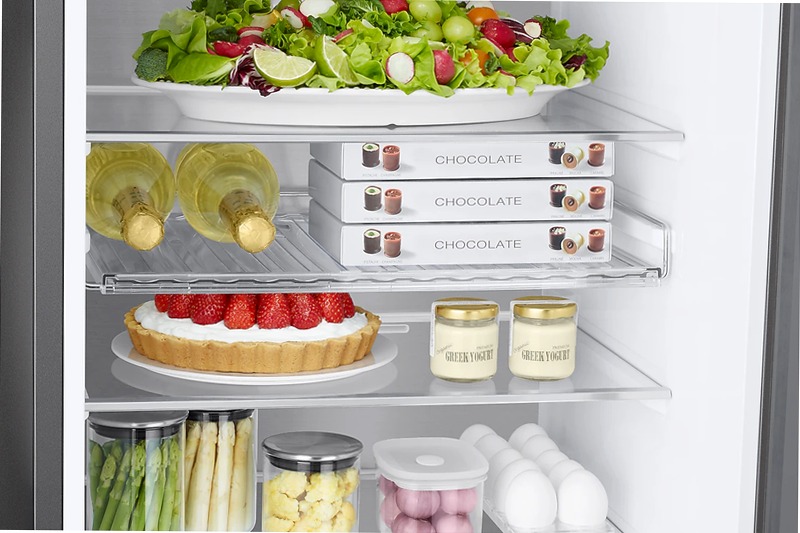 Frigorifero Combinato Samsung Bespoke AI 2m 387L RB38C7B5BS9/EF Inox B