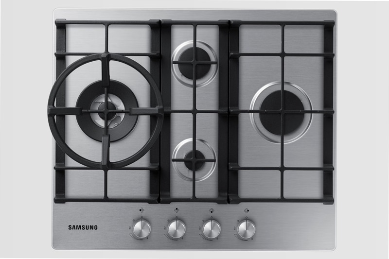 Piano cottura a gas Samsung NA64H3031BS Nero B 4