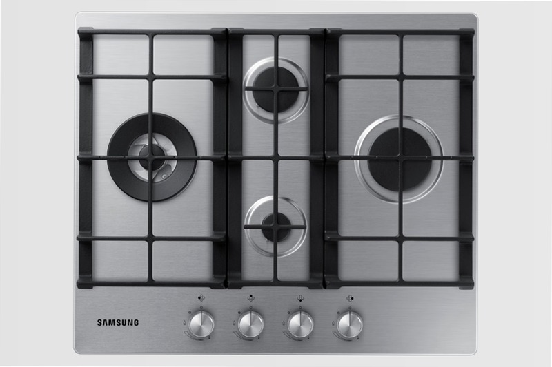 Piano cottura a gas Samsung NA64H3031BS Nero B 4