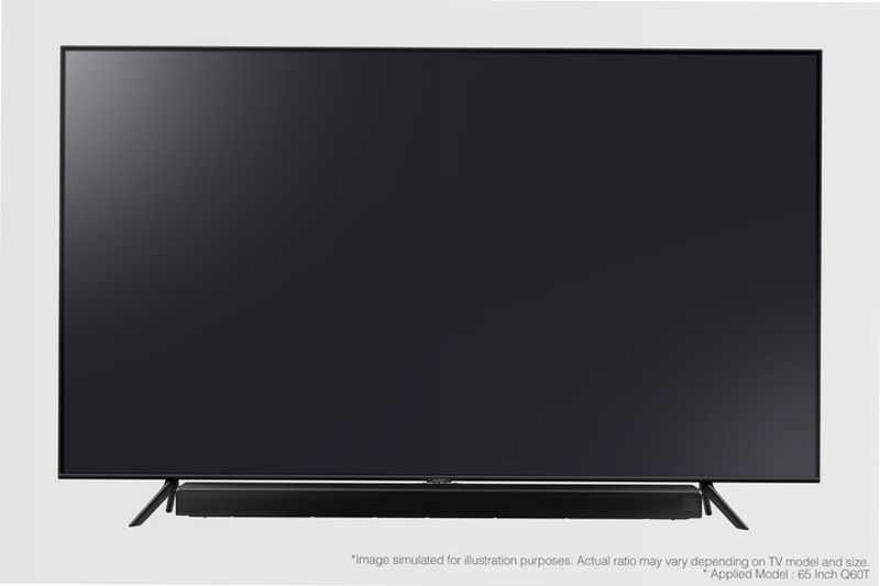 Soundbar HW-Q60T 5.1Ch - Immersione Sonora Samsung 5.1 360w