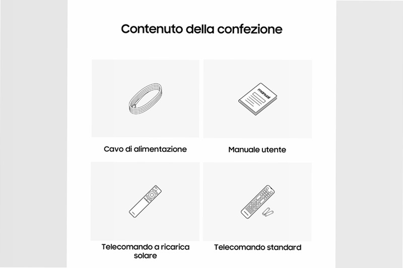 2025 QN90F 55 pollici Samsung Vision AI Mini LED Smart TV Nero 55" 4K Mini-LED