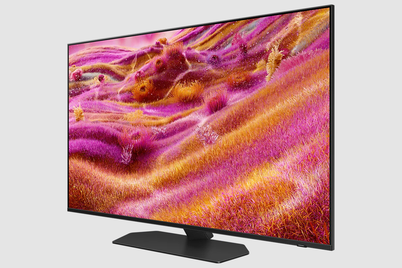 2025 QN90F 55 pollici 4K Neo QLED Mini LED Samsung Vision AI TV Nero