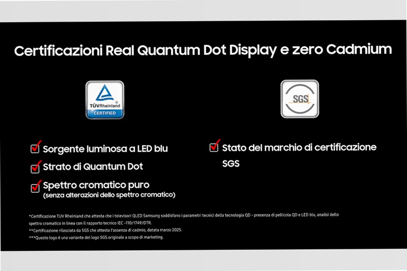 2025 QN90F 55 pollici Samsung Vision AI Mini LED Smart TV Nero 55" 4K Mini-LED