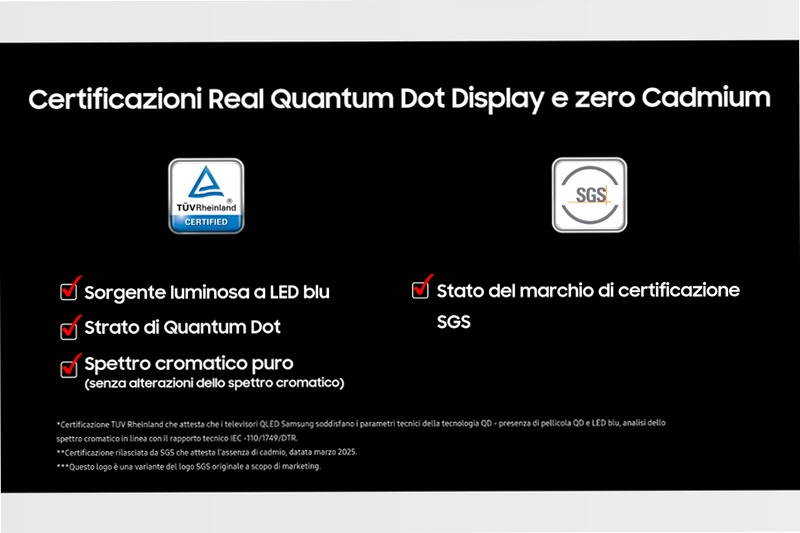 2025 QN90F 98 pollici Neo QLED Samsung Vision AI TV Nero 98" 4K