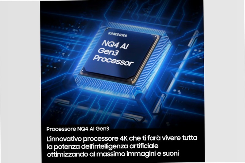 2025 QN90F 98 pollici Neo QLED Samsung Vision AI TV Nero 98" 4K