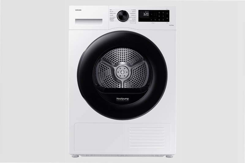Asciugatrice Samsung Crystal EcoDry 8 Kg - Asciugatura Efficace e Economica 8kg C Bianco