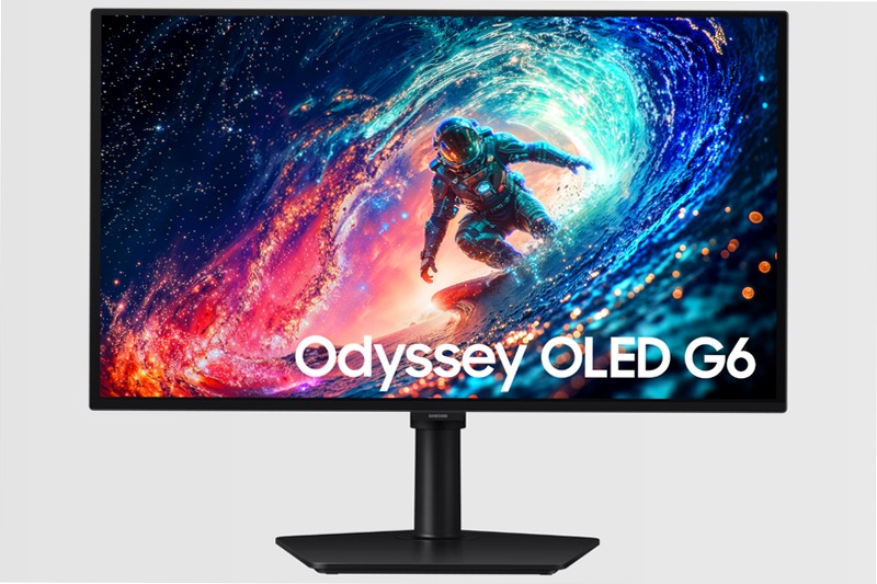 Monitor Gaming Odyssey OLED G6 - G61SH da 27” QHD Flat Nero