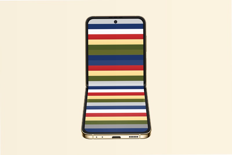Galaxy Z Flip4 Bespoke Edition (Yellow Front Color) Giallo 8GB