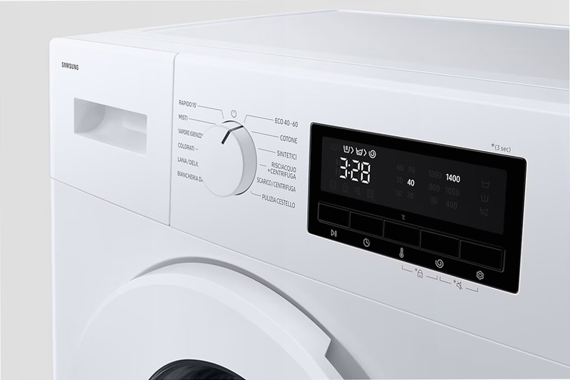 Lavatrice Samsung Serie 3000 Slim 7Kg Bianco