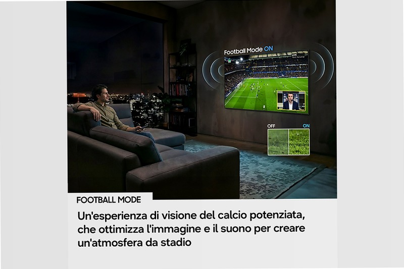 55" Crystal UHD U8000H 4K Smart TV Nero