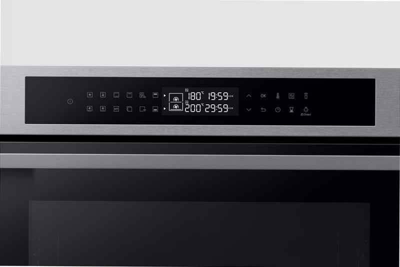 Forno Samsung Dual Cook Serie 4 76L NV7B4240UBS 76 A Nero
