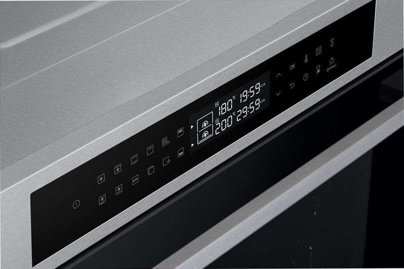 Forno Samsung Dual Cook Serie 4 76L NV7B4240UBS 76 A Nero