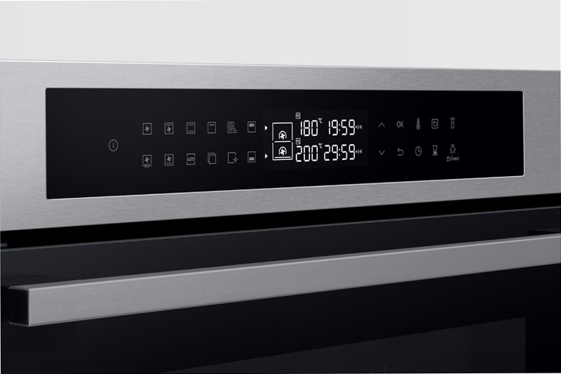 Forno Samsung Dual Cook Serie 4 76L NV7B4240UBS 76 A Nero