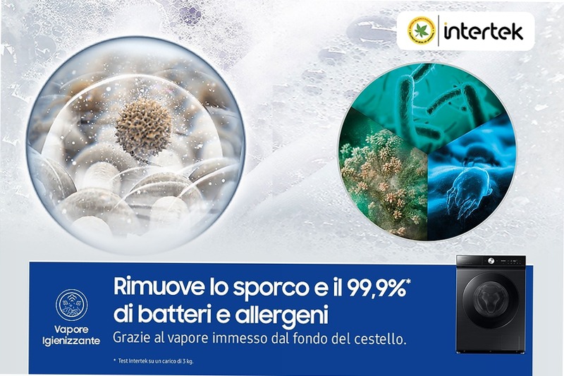 Lavatrice Samsung Bespoke AI™ Quickdrive 9kg Nero