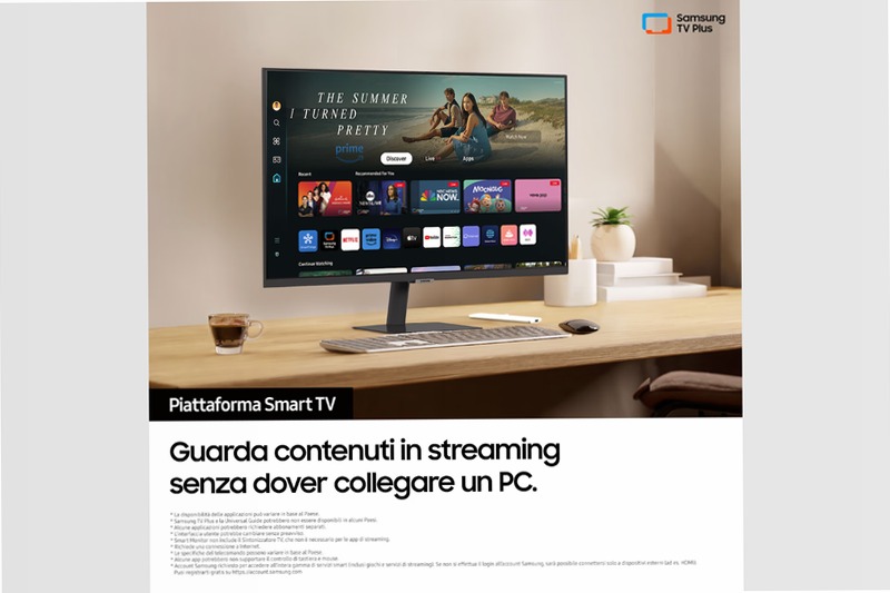 Smart Monitor M5 - M50D da 27'' Full HD Nero VA
