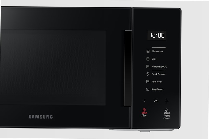 Microonde Samsung Grill Bespoke Cottura Croccante Antracite 23