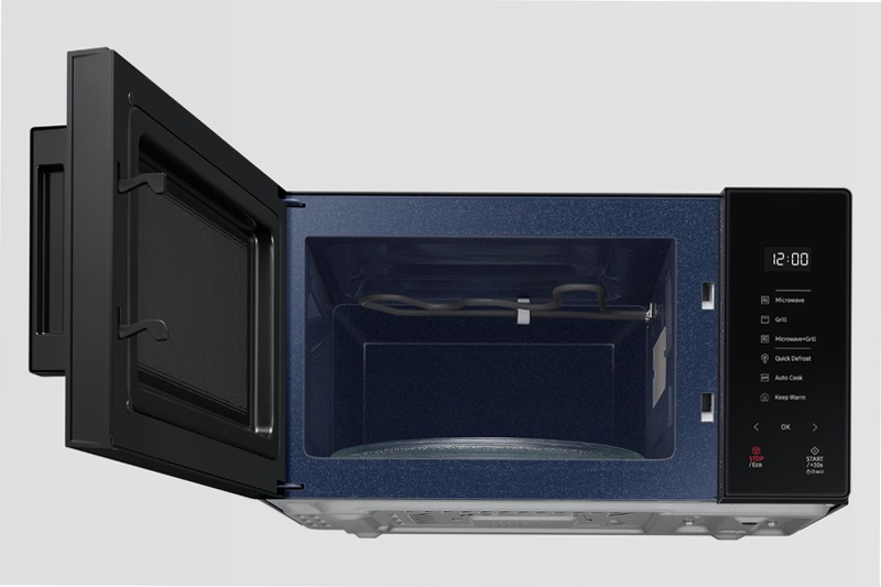 Microonde Samsung Grill Bespoke Cottura Croccante Antracite 23