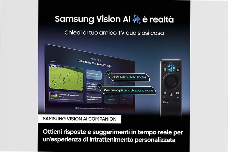 75" QLED Q7F 4K Vision AI Smart TV Nero