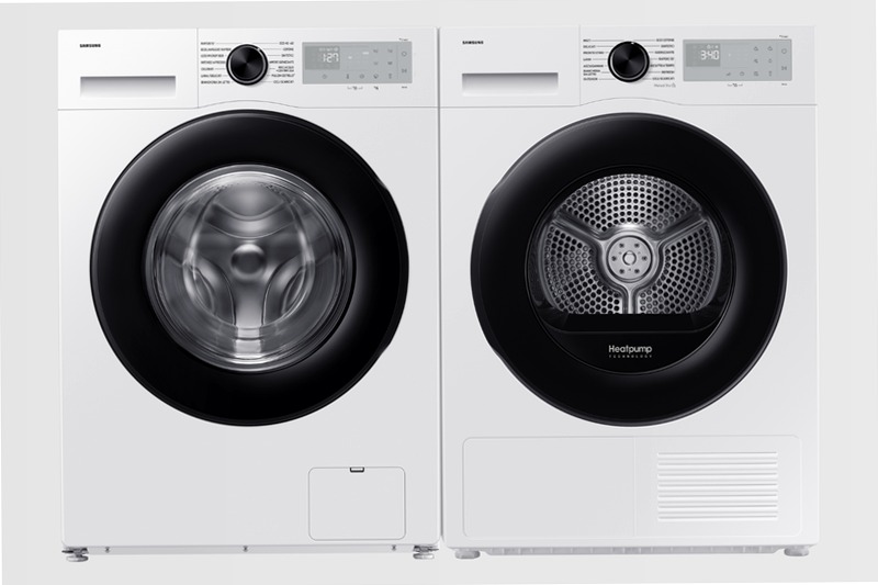 Asciugatrice Samsung Crystal EcoDry 9 Kg 9kg C Bianco