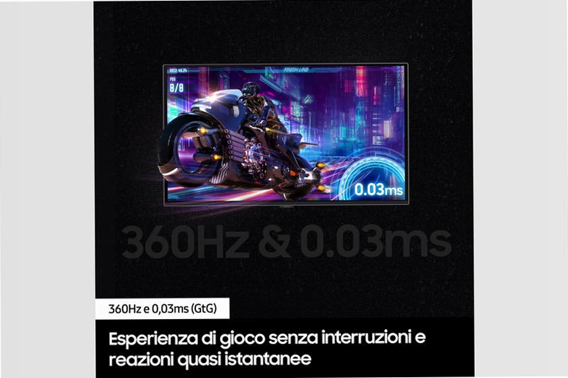 Monitor Gaming Odyssey OLED G6 da 27" Argento