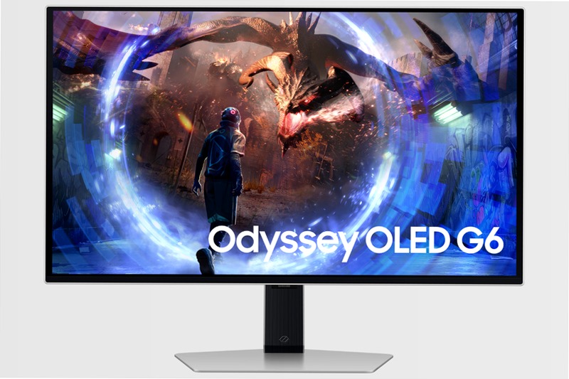 Monitor Gaming Odyssey OLED G6 da 27" Argento