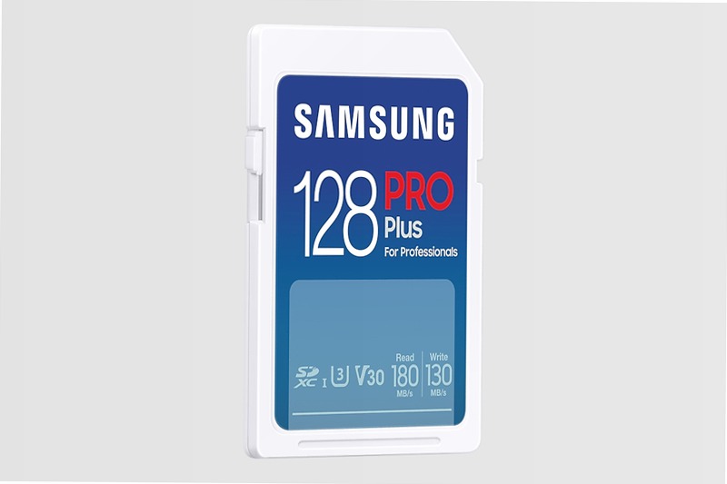 Samsung PRO Plus SD Card 128GB - Scheda di Memoria Professionale