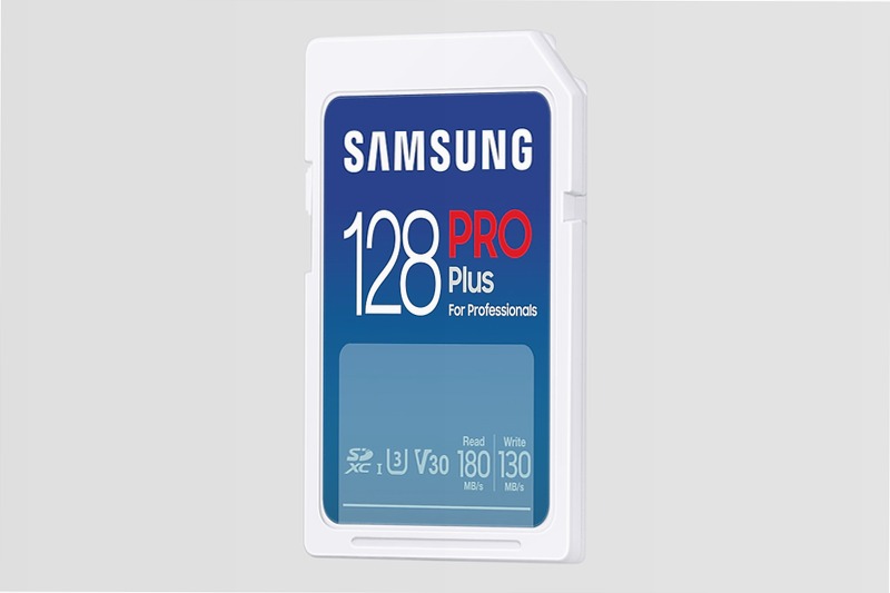 Samsung PRO Plus SD Card 128GB - Scheda di Memoria Professionale