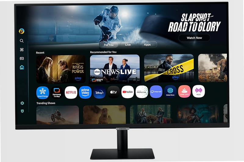 Smart Monitor M7 - UHD Flat 32" Nero 7680 x 4320