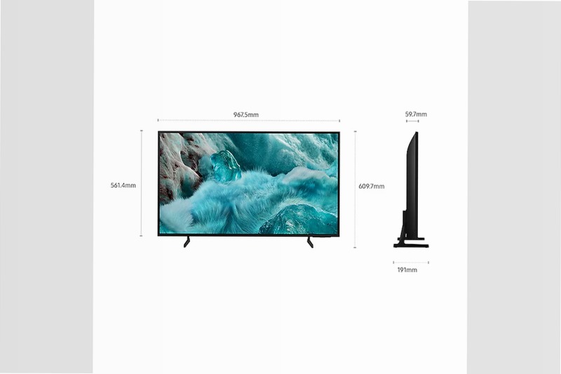 43" QLED Q7F 4K Vision AI Smart TV Nero