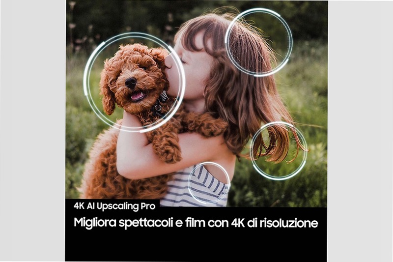 2025 QN90F 55 pollici Neo QLED Samsung Vision AI TV Nero 55" 4K