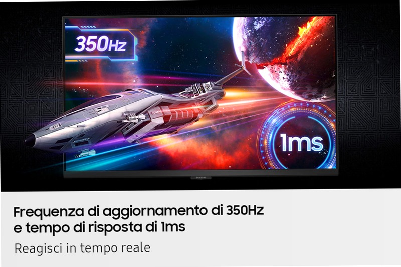 Monitor Gaming Odyssey G6 - G60F da 27" Nero IPS