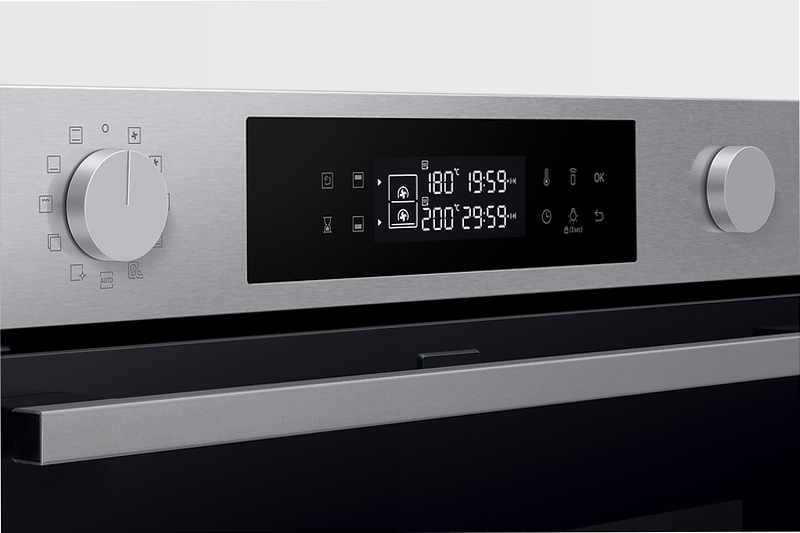 Forno Samsung Dual Cook Flex™ Serie 4 76L NV7B45403BS A