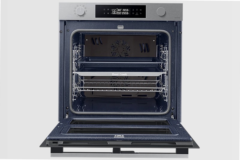 Forno Samsung Dual Cook Flex™ Serie 4 76L NV7B45403BS A