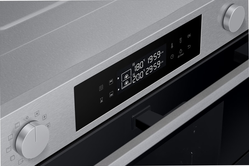 Forno Samsung Dual Cook Flex™ Serie 4 76L NV7B45403BS 76 A Nero
